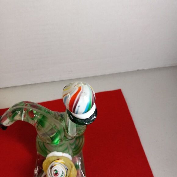 Murano Clown Art Glass Vintage Large Acrobatic Juggling Figurine Sommerso Techn - Picture 11 of 13
